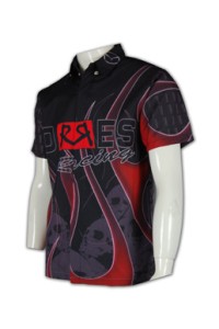 DS018 sublimated darts shirts HK darts jersey producer printed uniform darts whole printed design internet hk hong kong